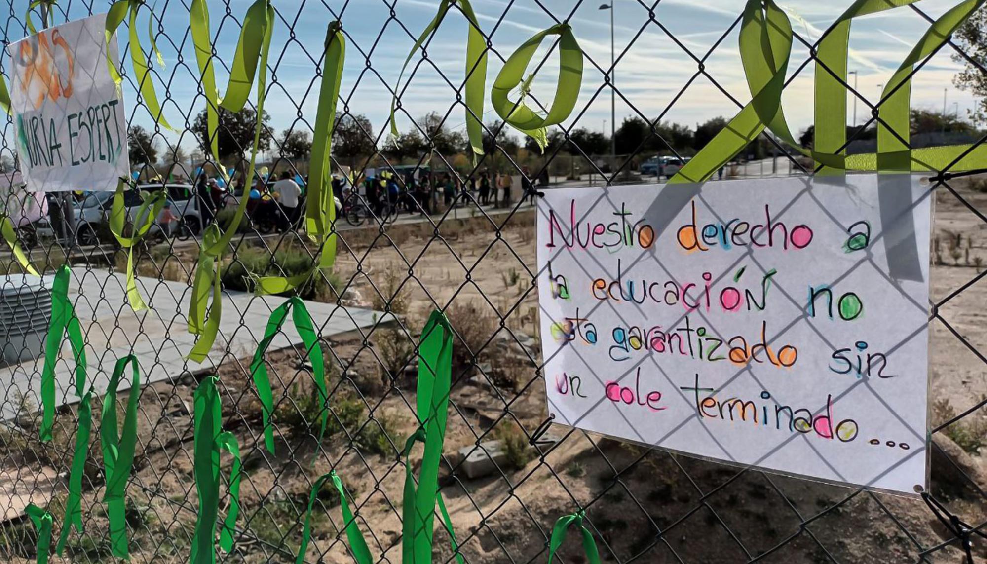 Valdebebas terrenos colegio concertado 2